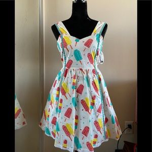 Sourpuss Retro Pin-Up Style Dress